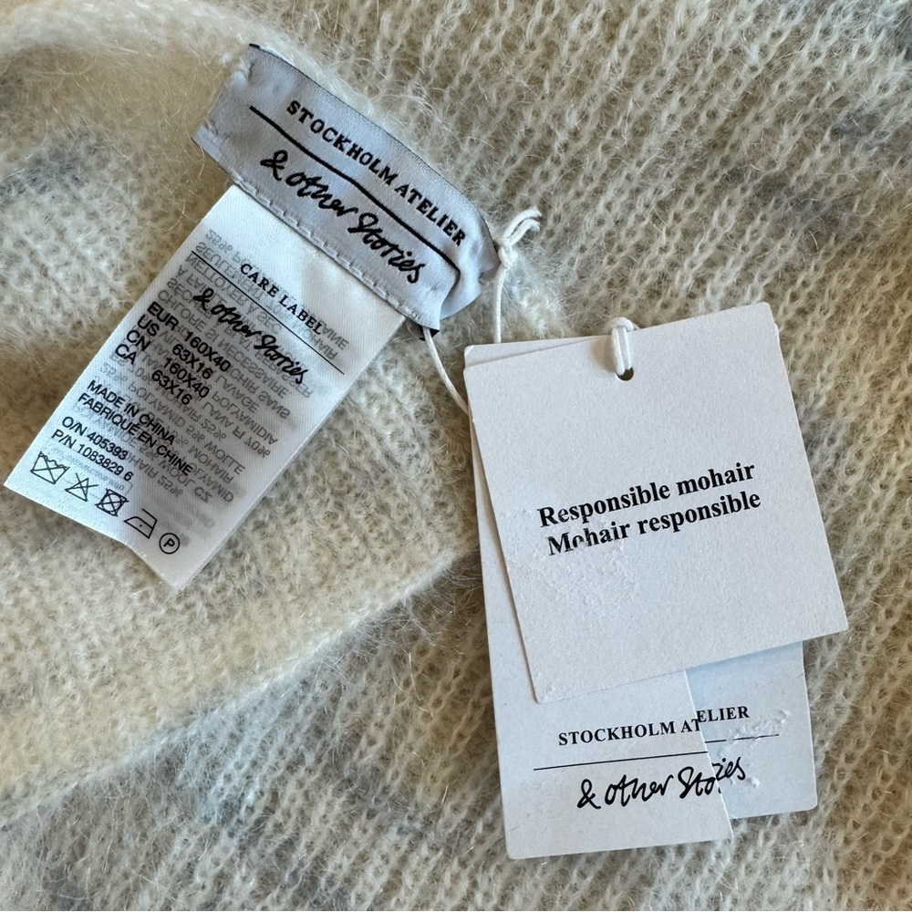 & Other Stories
Mohair Blend Marled Scarf - Picture 6 of 8